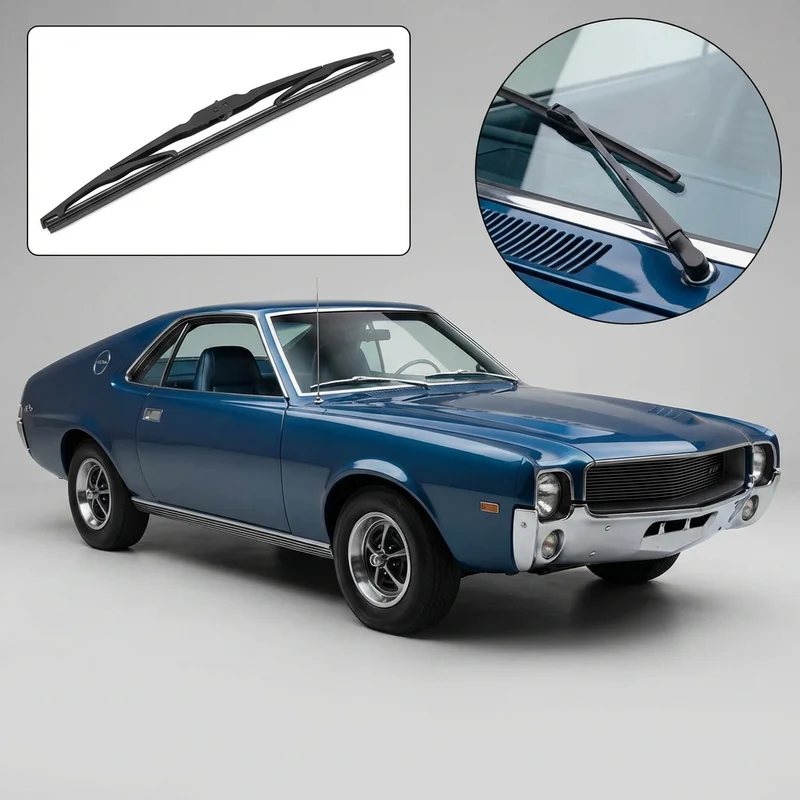 Passenger Side Wiper Blade for American Motors AMX (1968 - 1980) - 1